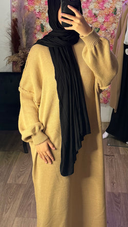 Robe en maille oversize