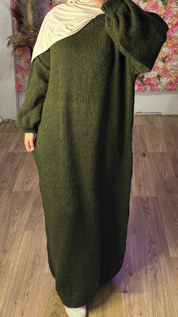 Robe pull oversize