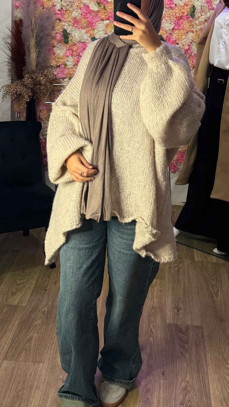 Pull en maille Oversize